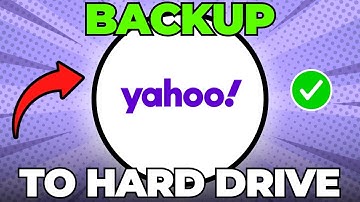How to Backup Yahoo Emails to Hard Drive (Quick & Easy)