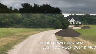 asphalt millings driveway install 3 min