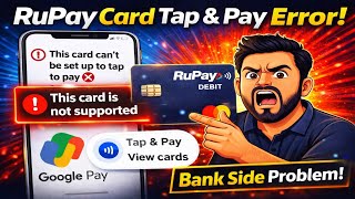 Google Pay Tap &amp; Pay Not Working? 😱 | UPI &amp; ATM Working But Card Failed | Fix 2026