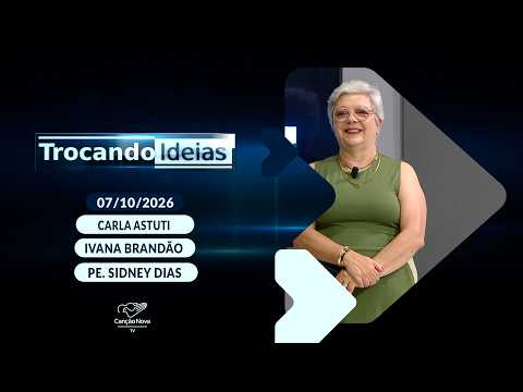 Trocando Ideias Program with Carla Astuti, Ivana Brandão, and Father Sidney Dias - 10/07/2026
