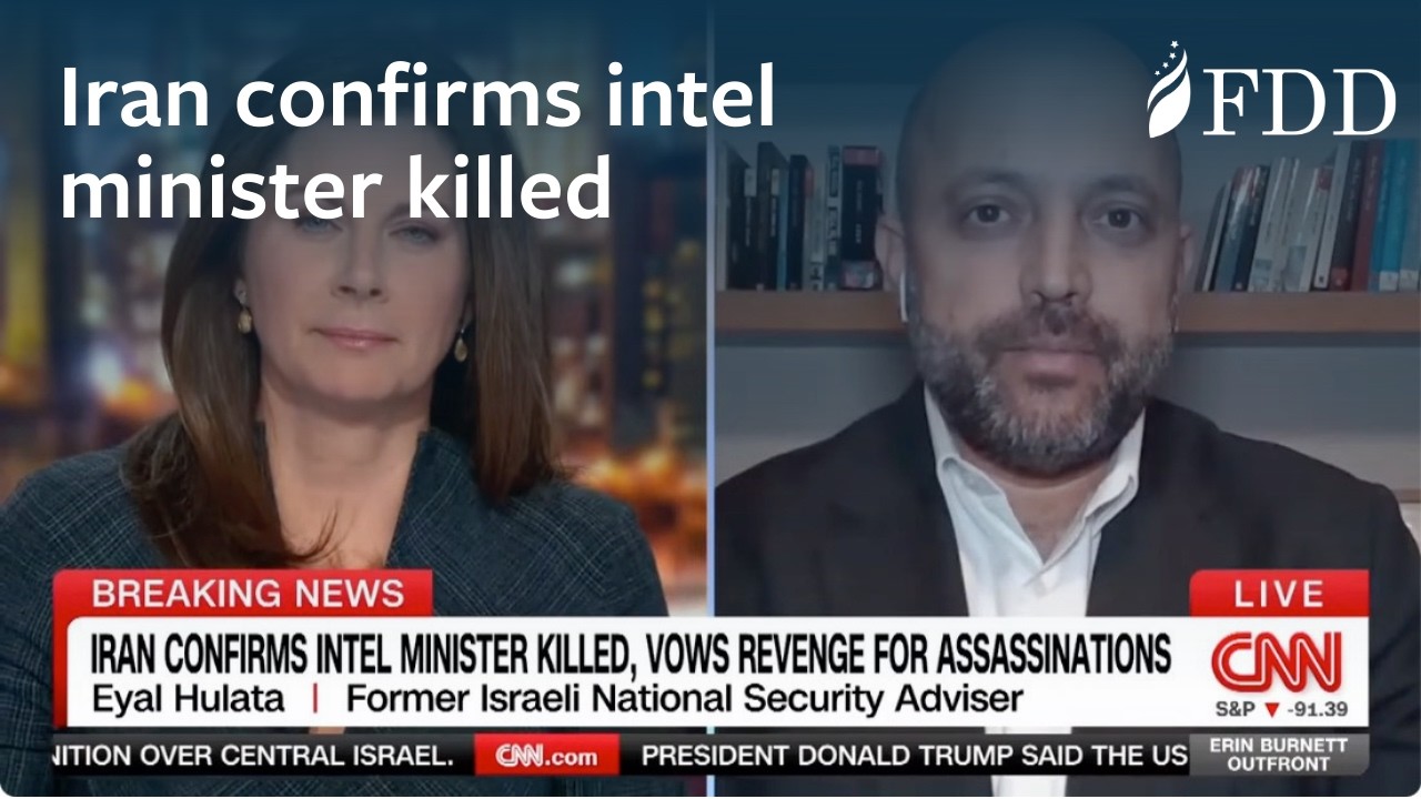 Patsy Hulata Eyal Hulata on Iran confirming intel minister killed and vows revenge ...