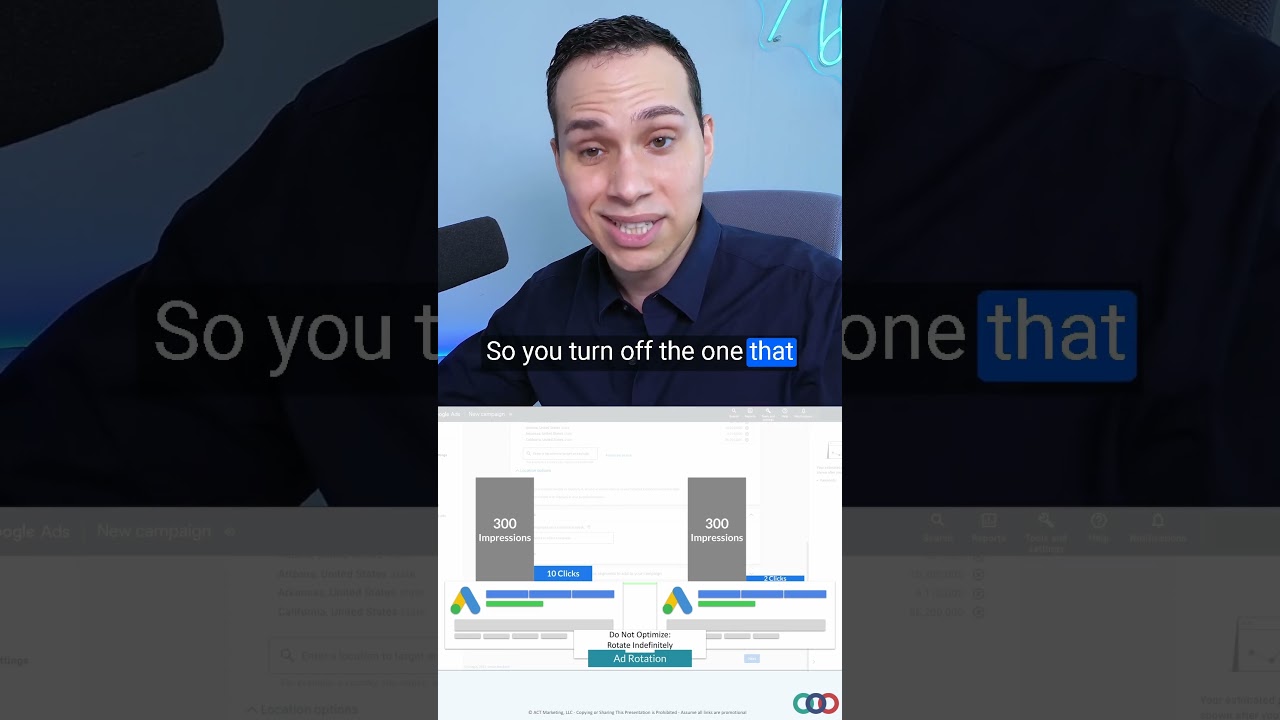 Ad Rotation Strategy🔵♟