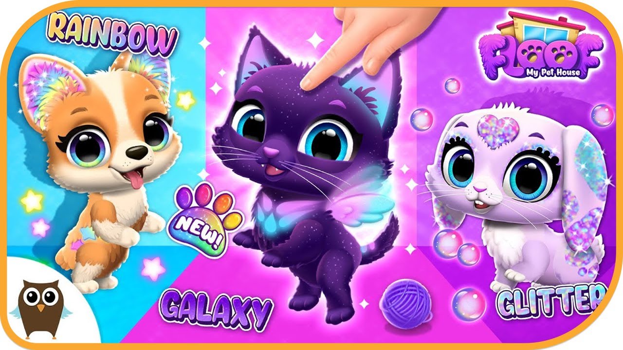 FLOOF My Pet House Dog & Cat Games 21 Fun mobile game Tuto TOONS