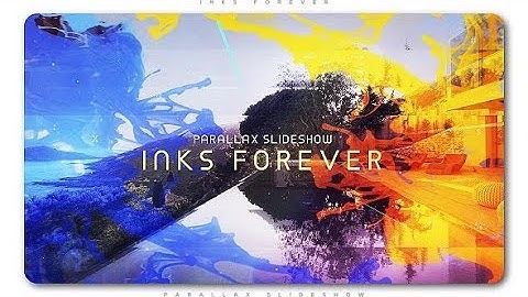 Inks Forever Parallax Slideshow | After Effects Template | Openers