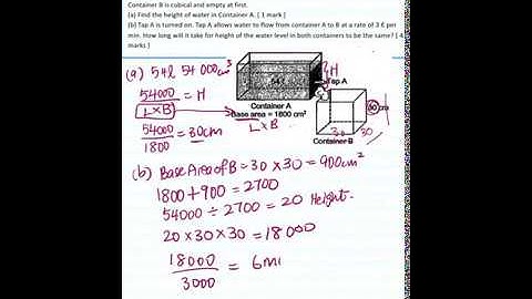 Primary 6 Math 2019 Nan Hua SA2 paper2q16