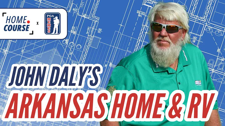 Legendary Golfer John Daly's Arkansas Home, RV & G...