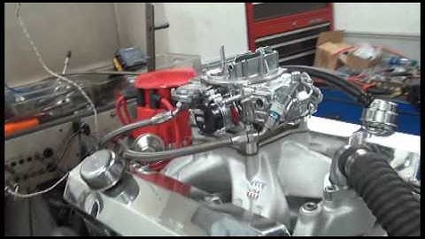 SBC 535HP 383 STROKER ENGINE DYNO FOR JOE PIERCE BY WHITE PERFORMANCE AND MACHINE