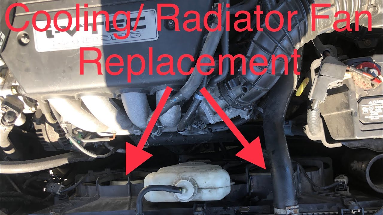 Honda Accord Radiator Fan/ Cooling Fan Replacement (2003-2007) - YouTube