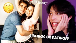 these siblings are suspicious as hell (siblings or dating challenge)