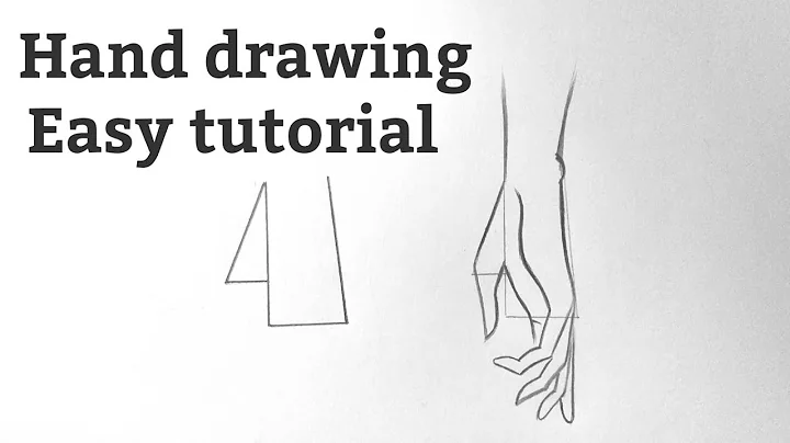 How to draw hand/hands easy for beginners Hand drawing easy step by step tutorial with pencil