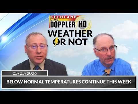 Below normal temperatures continue this week | Weather or Not - YouTube