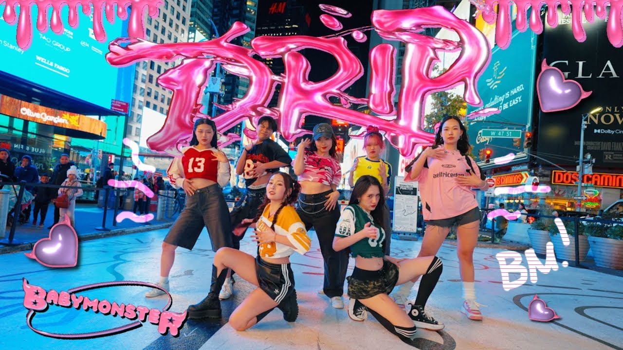 [KPOP IN PUBLIC NYC] BABYMONSTER (베이비몬스터) - “DRIP” | Dance Cover by F4MX OFFICIAL