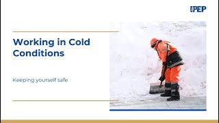 Ask the Expert - Working in Cold Conditions - November 2025