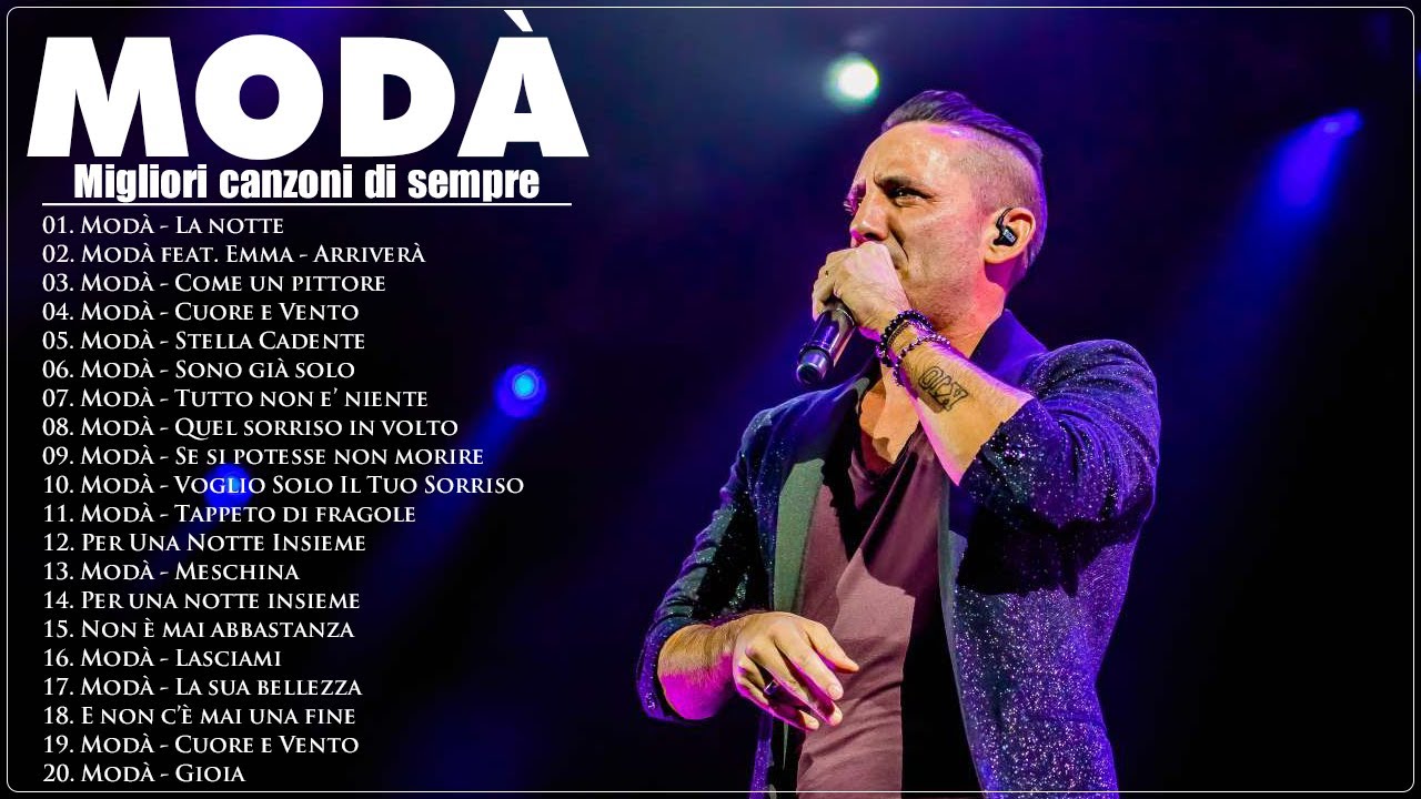 Le migliori canzoni di Modà - Il Meglio dei Modà - Modà Canzone Nuova 2026