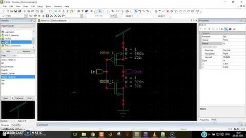 Inverter in tanner eda