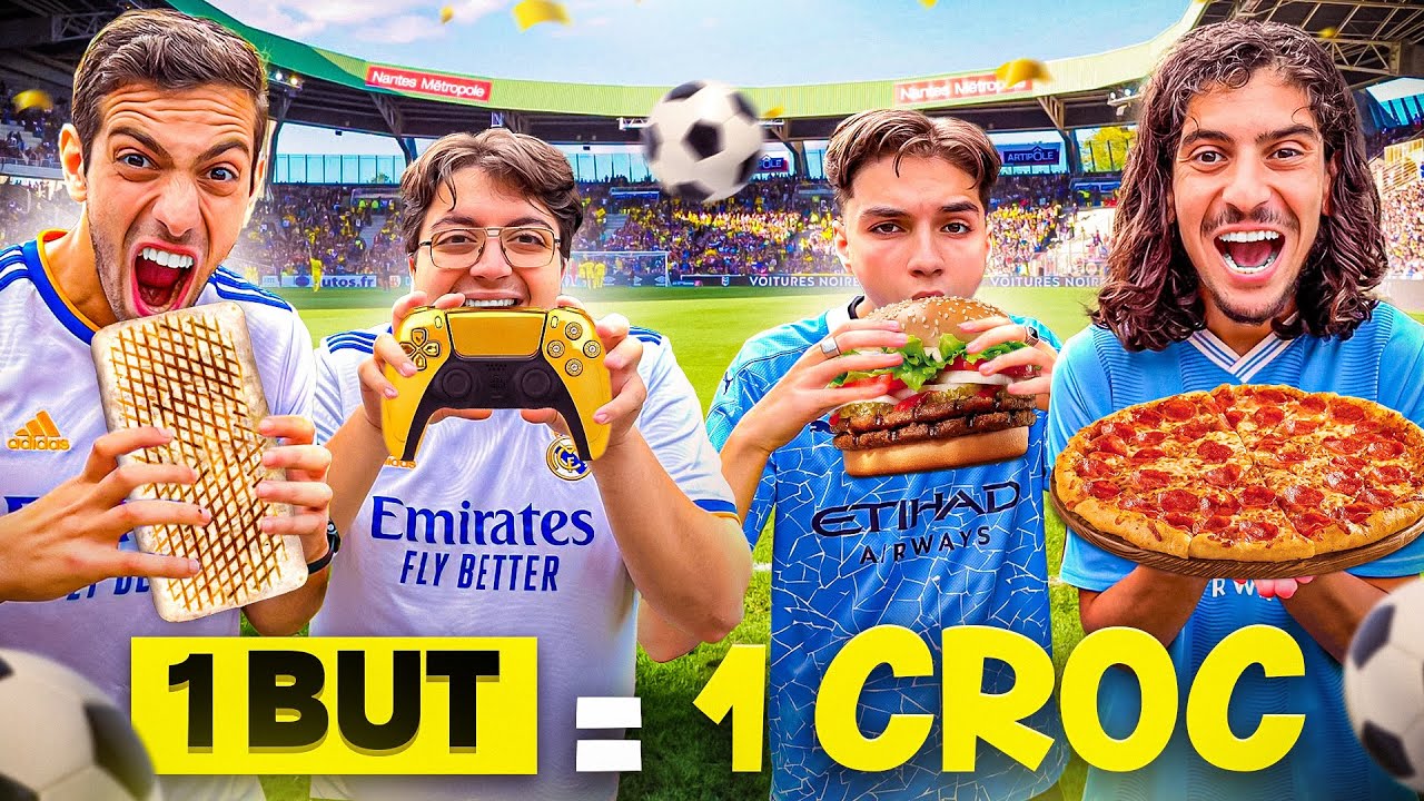 1 BUT = 1 GROS CROC DANS UN FAST FOOD  🎁🤩 ( Vous aller être choqué)