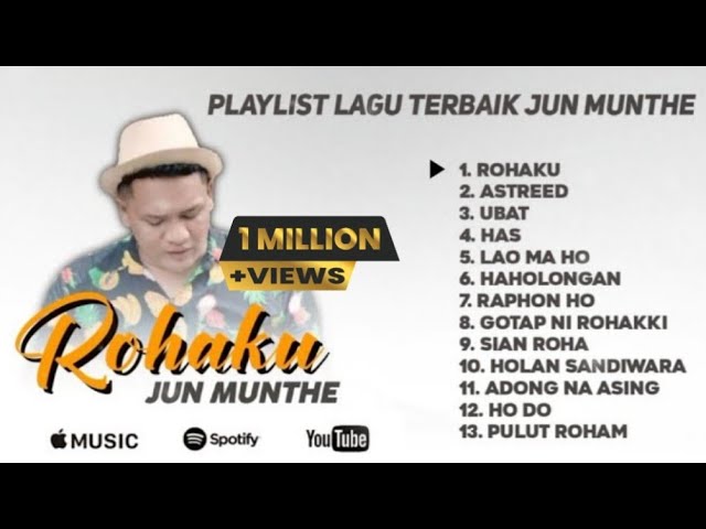 Jun Munthe | 1 Jam Full Album Lagu Pop Batak Terbaik 2023 | Kumpulan Lagu Batak Populer class=