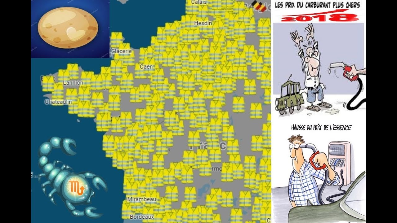 Mouvement Des Gilets Jaune 17 Novembre 2018 Et Colère Des Français Sous Le Signe Du Scorpion