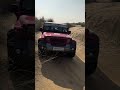 King of off-roading for a reason- #MahindraThar Roxx glides across the #Jaisalmer sand dunes