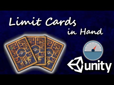 Unity Card Game: Limit Cards in Hand C# #50