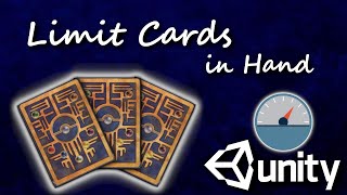 Unity Card Game: Limit Cards in Hand C# #50 screenshot 3