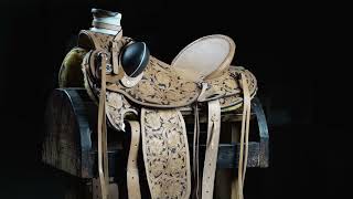 Western Horse Wade Saddle American Leather Ranch Roping Hilason