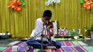 Rahul Violin - - Giriraja Sudha Bangala