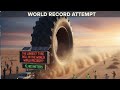 The Longest Tyre Roll in the World | WORLD RECORD ATTEMPT? #tyreroll #worldrecord #atacamadesert