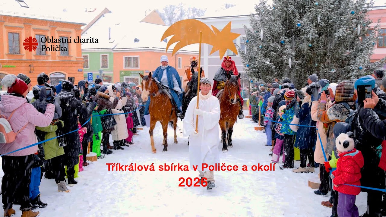 Tříkrálová sbírka v Poličce a okolí 2026 (včetně obcí)