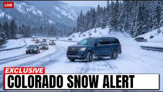Details Colorado, USA in Snow Chaos! Cars Spin Out as Traction Law Hits I-70 News