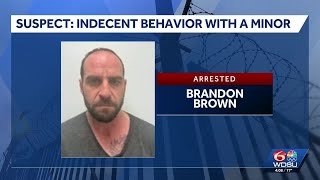 Covington man arrested, accused of indecent behavior with a minor