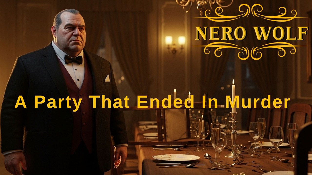 A Party That Ended In Murder – A Nero Wolfe Mystery