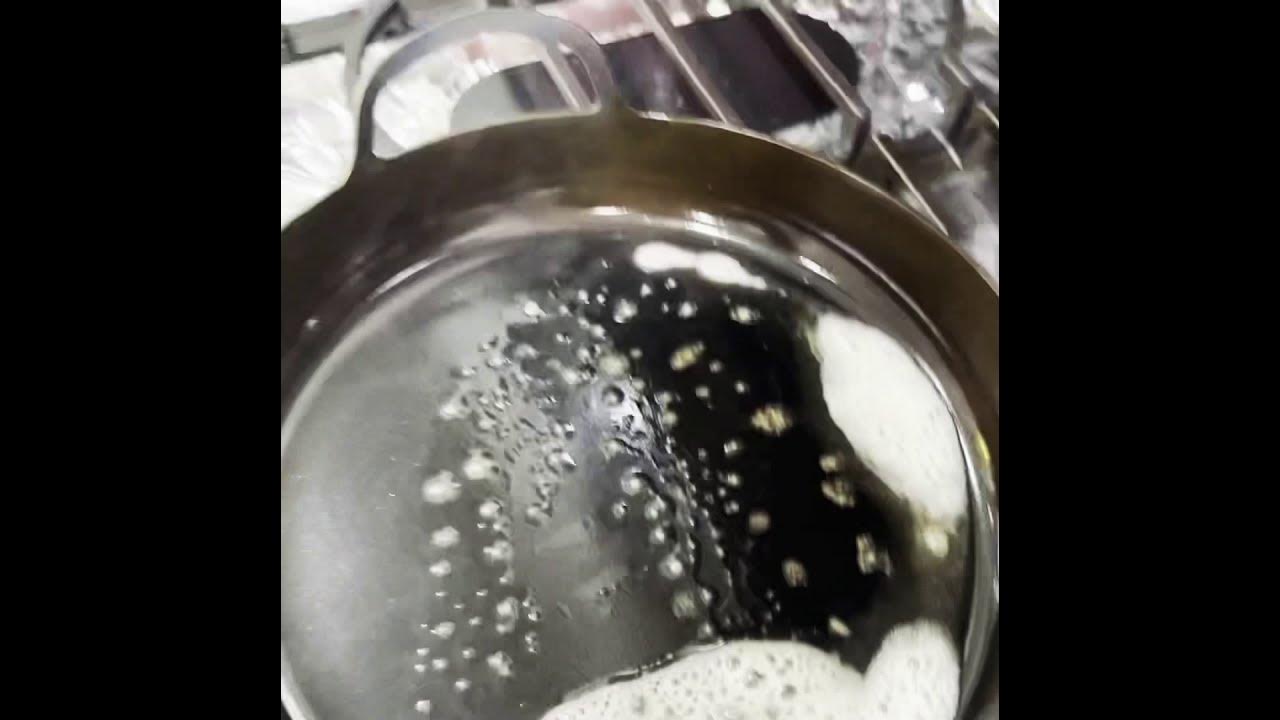 Darto Carbon Steel Pan (Seasoned) Scrambled Egg Test YouTube