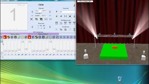 Chauvet Par 56 LED & ShowXpress PC DMX Quick Scene