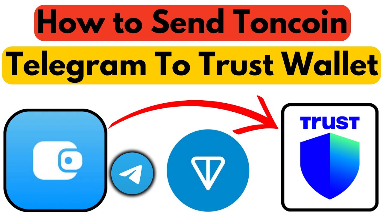 How to Send Toncoin Telegram Wallet to Trust Wallet | Transfer Crypto  Telegram to Trust wallet
