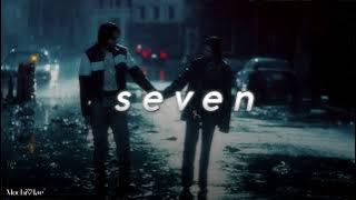 jungkook ft. latto - seven (slowed)