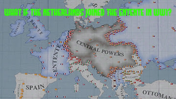 What if the Netherlands joined WW1? HOI4 Timelapse