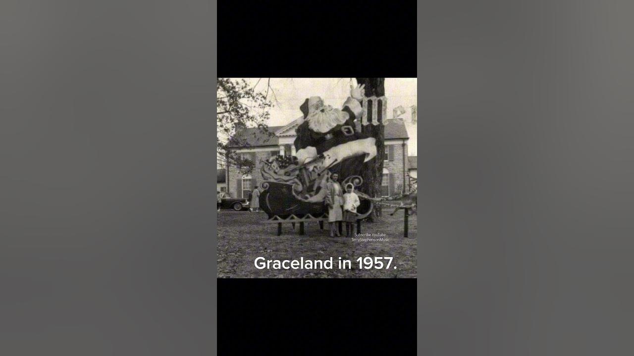 Graceland in 1957 #elvispresley