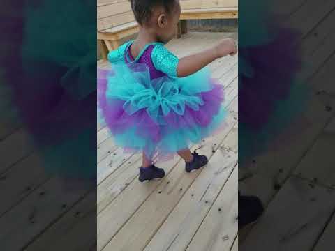 Kids layered tutu