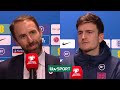 Gareth Southgate on new England contract and Harry Maguire discusses celebration