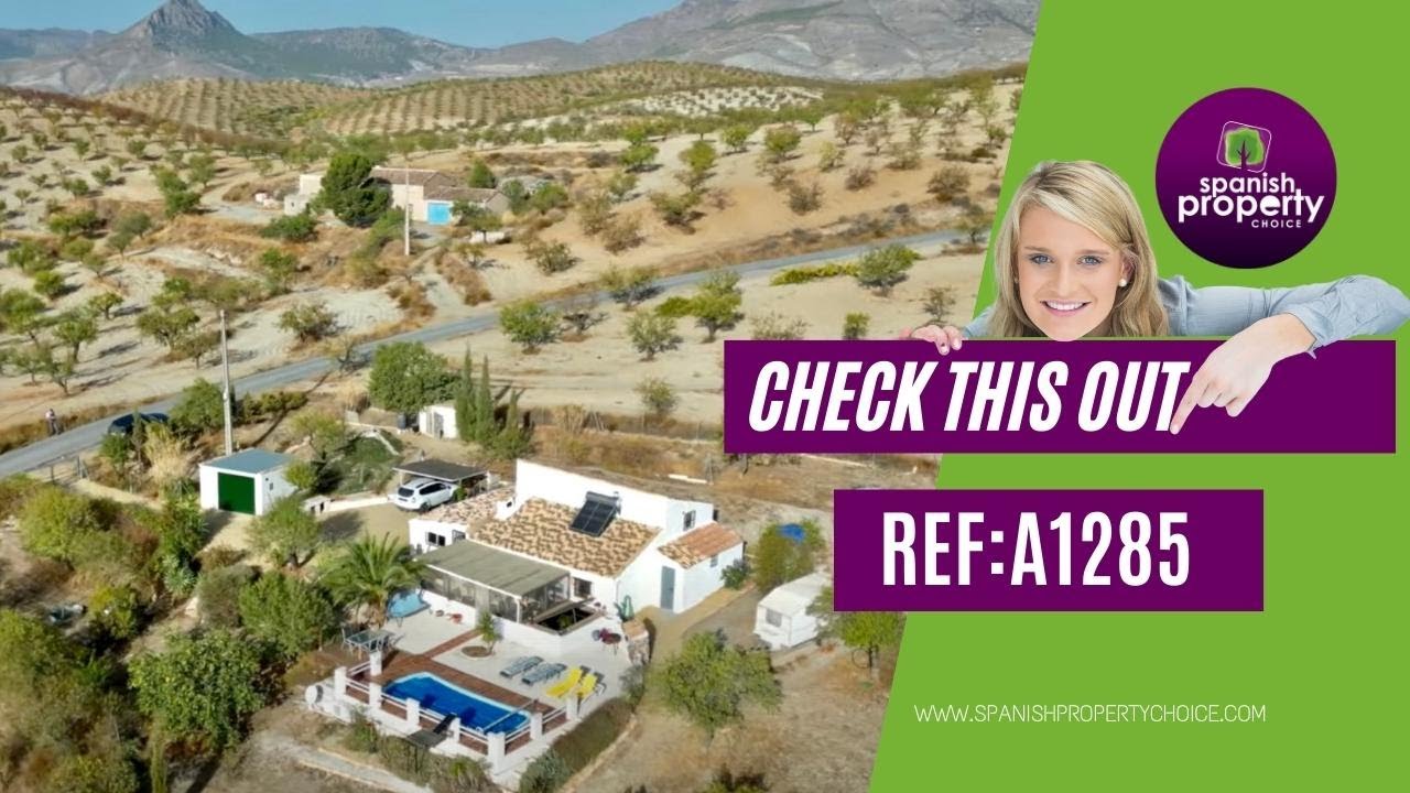 Spanish Property Choice Video Property Tour Cortijo A1285, Albox