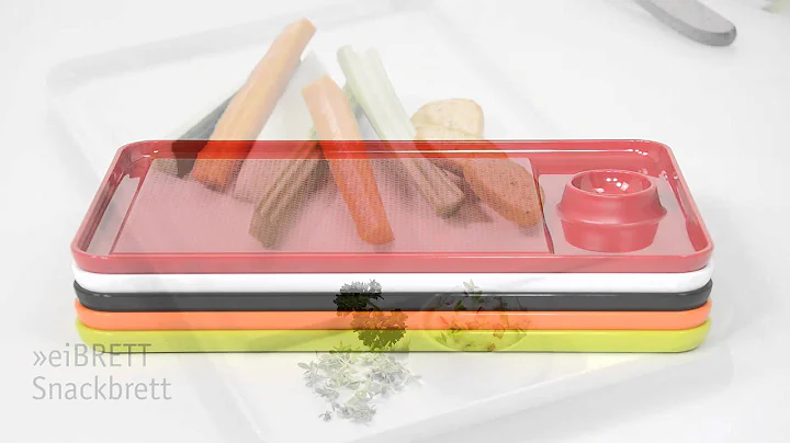 Koziol eiBRETT Snack Tray for Sushi, Breakfast & S...