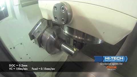 Hi-Tech machine Tools (Mazak Integrex J-200 with ISCAR CBN inserts)
