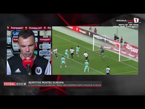 Nistor își toarnă cenușă în cap după ce a ratat cu poarta goală. ”Acolo s-a jucat meciul”