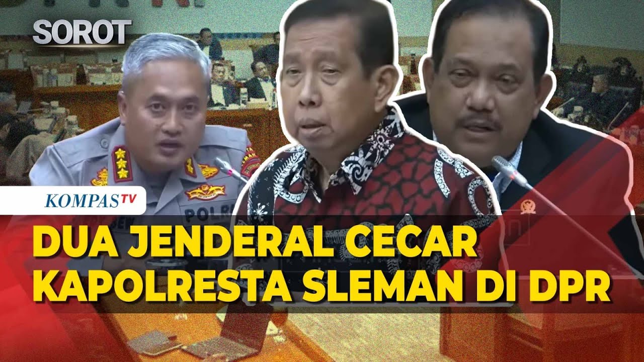 Geram! Momen Dua Eks Jenderal Polisi Cecar Kapolresta Sleman di Kasus Penjambretan