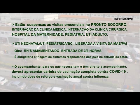 Informativo – Hospital Universitário Alzira Velano