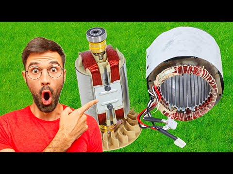 Make FREE 240v electricity with this DIY generator