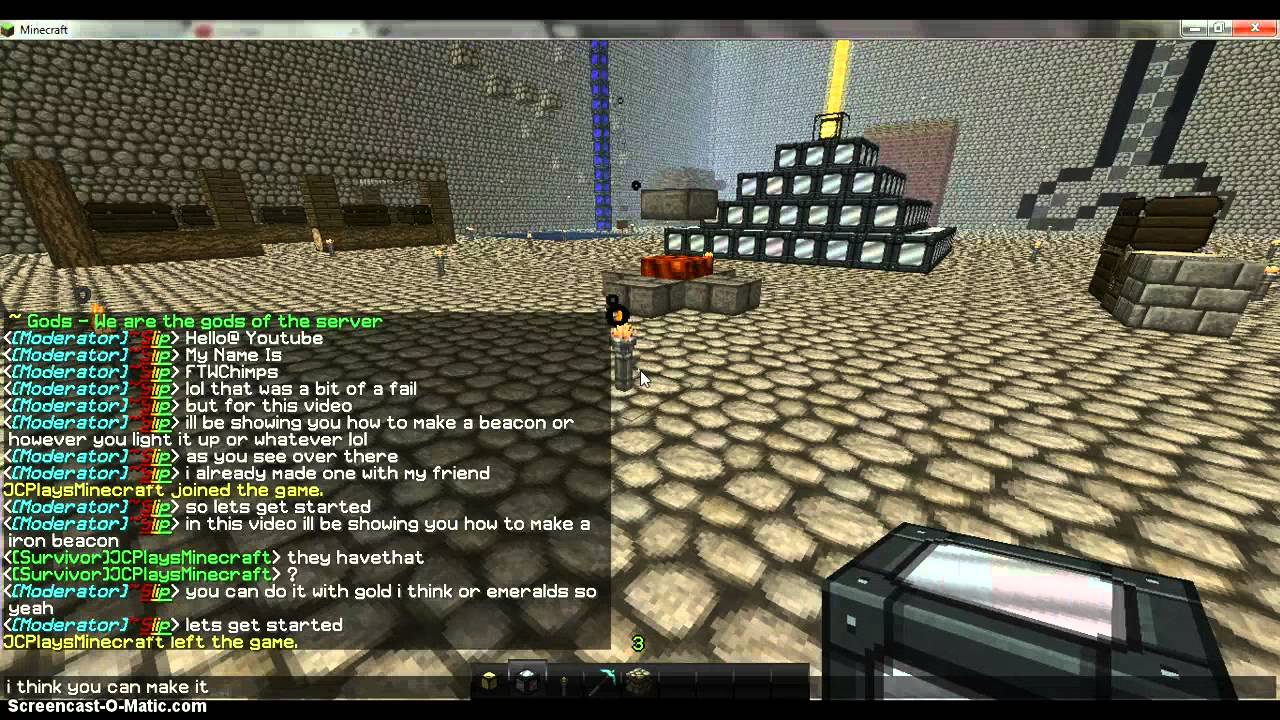 How To make a Iron Beacon YouTube