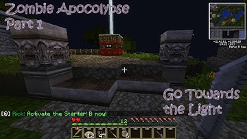 minecraft zombie apocalypse adventure map let