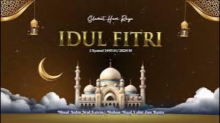 Video Intro dan Backsound Takbiran Ucapan Idul Fitri Part20 Gold
